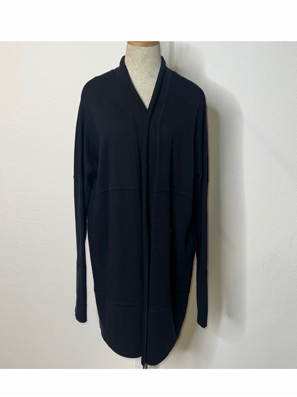 Lululemon Black Long Cardigan- Approx Size 14/XL- READ